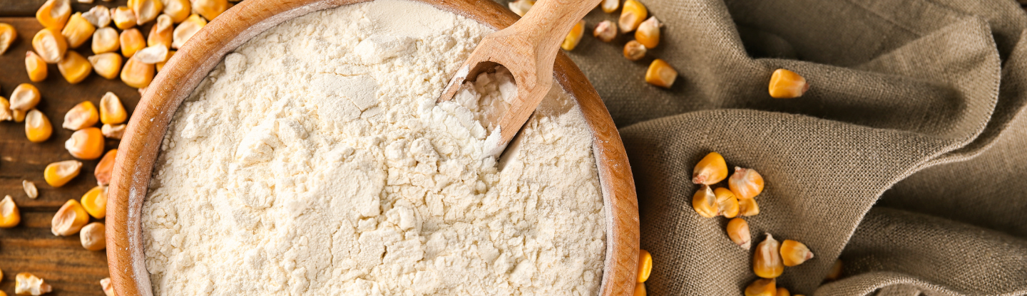 A bowl of cornflour